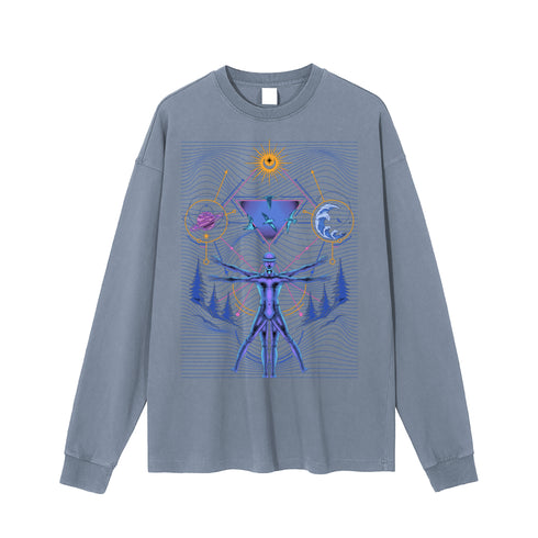 Interconnected - Vintage Washed Long Sleeve T-Shirt
