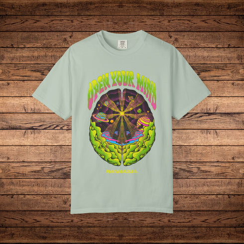 Grow Your Mind - Unisex Garment-Dyed T-shirt