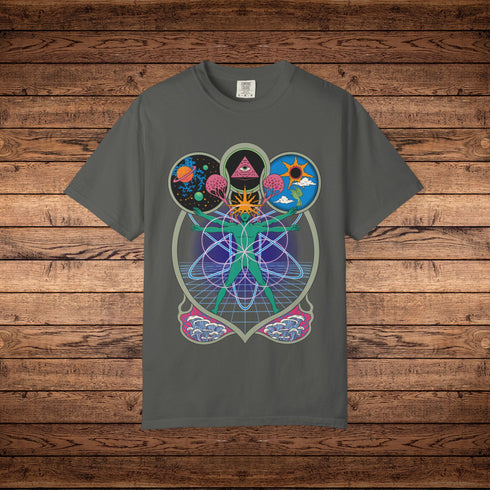 Connectedness - Unisex Garment-Dyed T-shirt