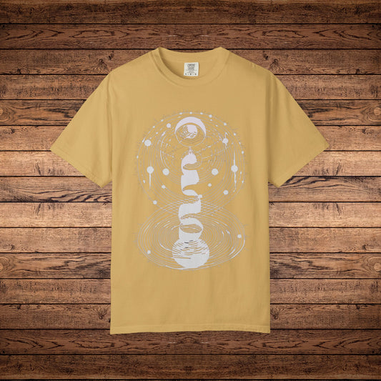 Cosmic Connection - Unisex Garment-Dyed T-shirt