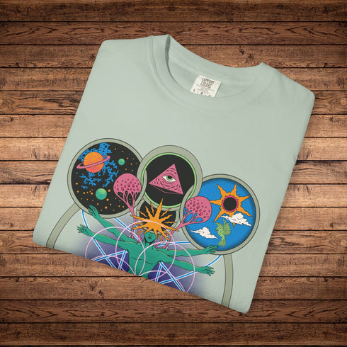 Connectedness - Unisex Garment-Dyed T-shirt