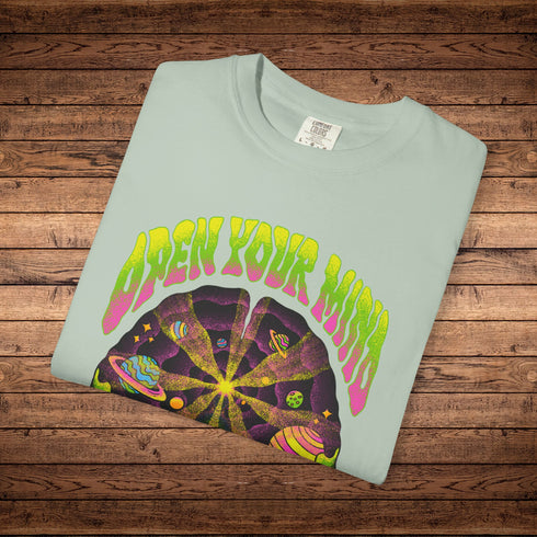 Grow Your Mind - Unisex Garment-Dyed T-shirt