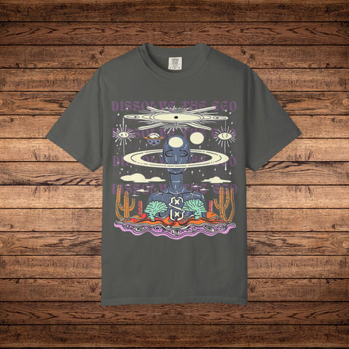 Dissolve The Ego - Unisex Garment-Dyed T-shirt