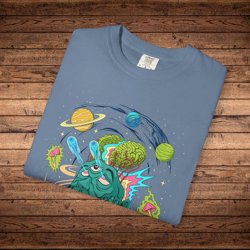 Intergalactic Mind - Unisex Garment-Dyed T-shirt