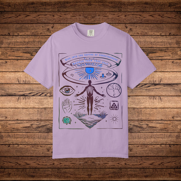 Awaken Your True Self - Unisex Garment-Dyed T-shirt