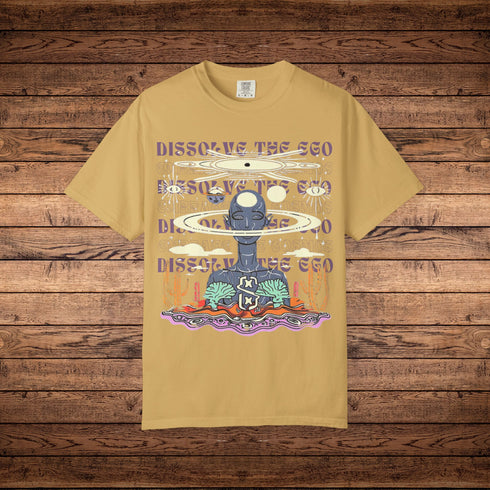 Dissolve The Ego - Unisex Garment-Dyed T-shirt