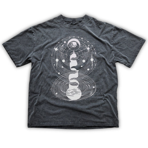 Cosmic Connection - Fluffy Vintage Heavyweight T-Shirt