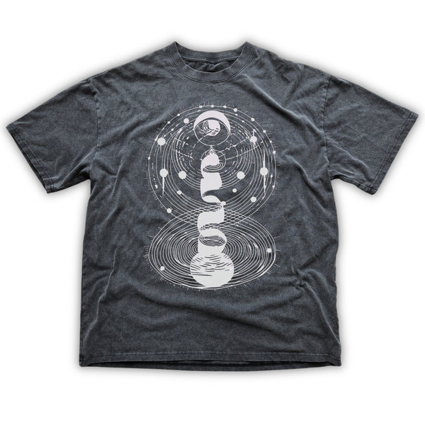 Cosmic Connection - Fluffy Vintage Heavyweight T-Shirt