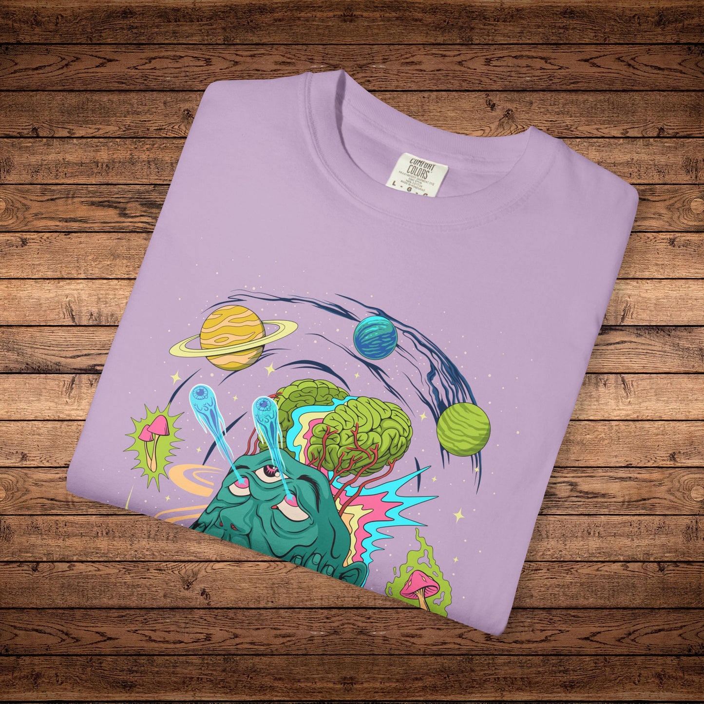 Intergalactic Mind - Unisex Garment-Dyed T-shirt