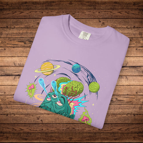 Intergalactic Mind - Unisex Garment-Dyed T-shirt