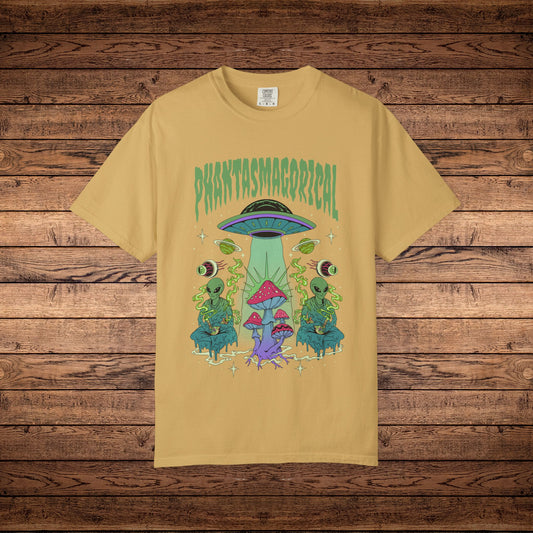 Space Trip - Unisex Garment-Dyed T-shirt