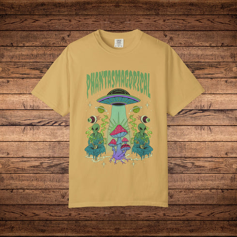 Space Trip - Unisex Garment-Dyed T-shirt