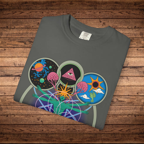 Connectedness - Unisex Garment-Dyed T-shirt