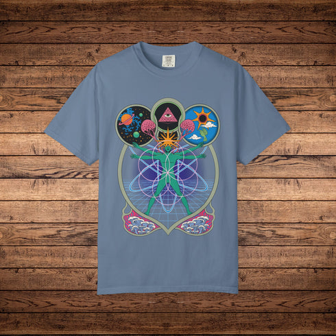 Connectedness - Unisex Garment-Dyed T-shirt