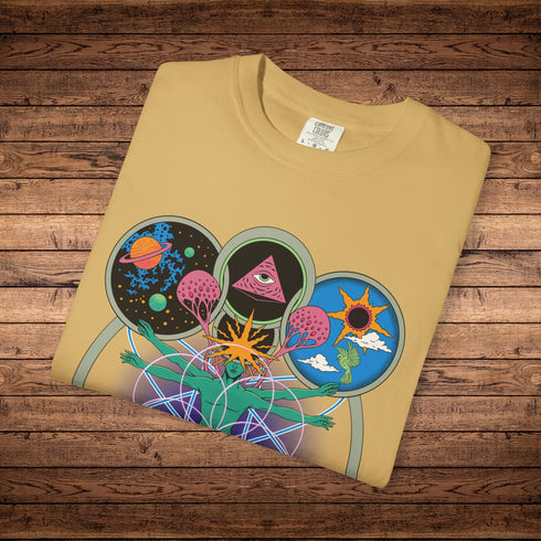 Connectedness - Unisex Garment-Dyed T-shirt