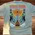 Chakra Vision - Ultra-Heavyweight Vintage Washed Oversized T-Shirt - 300 GSM (Back design)