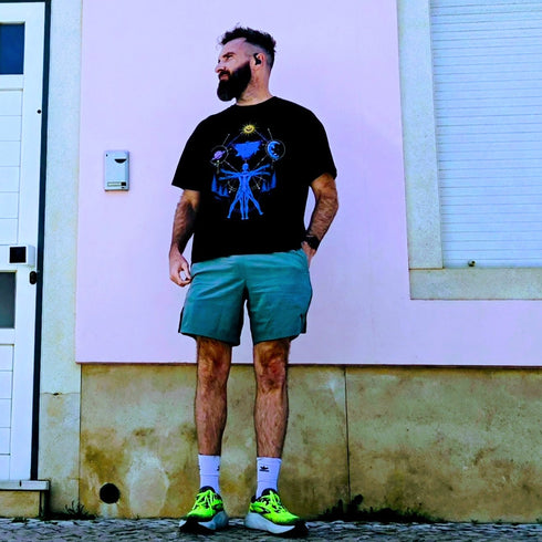 Russell is 6'2" 180 lbs and wears size large