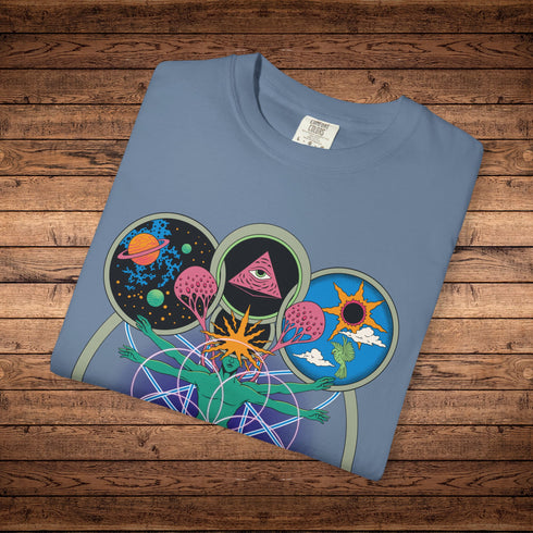 Connectedness - Unisex Garment-Dyed T-shirt