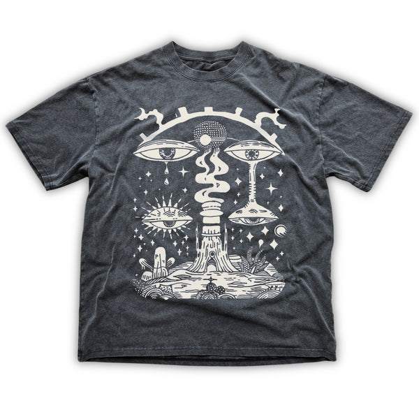Paradoxical Perspective - Fluffy Vintage Heavyweight T-Shirt