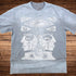 Celestial Vision - Ultra-Heavyweight Vintage Washed Oversized T-Shirt - 300 GSM