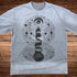 Cosmic Connection - Ultra-Heavyweight Vintage Washed Oversized T-Shirt - 300 GSM