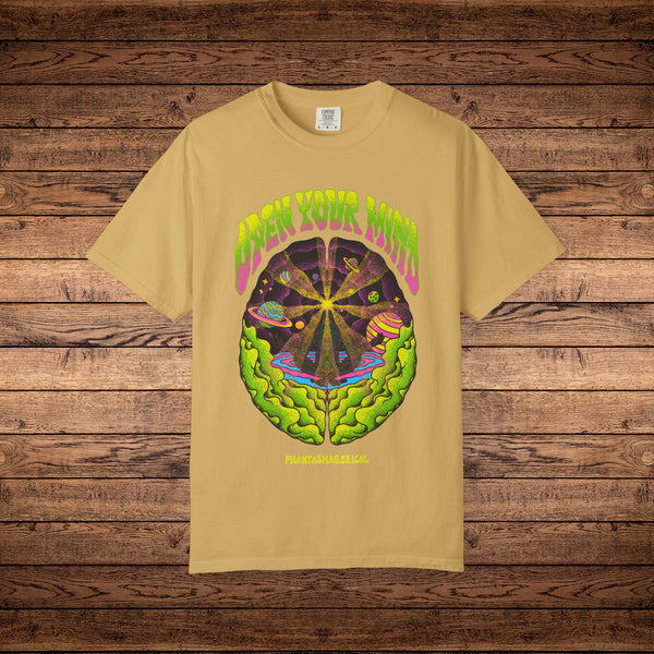 Grow Your Mind - Unisex Garment-Dyed T-shirt