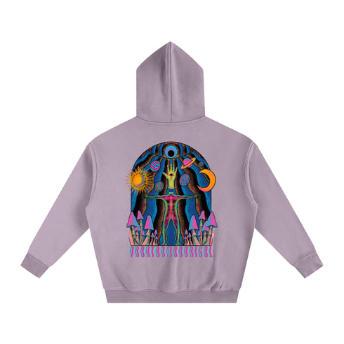 Self Actualized - Oversize Fleeced Hoodie