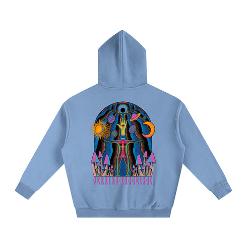 Self Actualized - Oversize Fleeced Hoodie