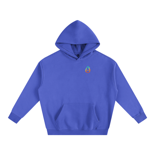 Lunar Enigma - Oversize Fleeced Hoodie