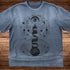 Cosmic Connection - Ultra-Heavyweight Vintage Washed Oversized T-Shirt - 300 GSM