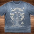 Lunar Enigma - Ultra-Heavyweight Vintage Washed Oversized T-Shirt - 300 GSM
