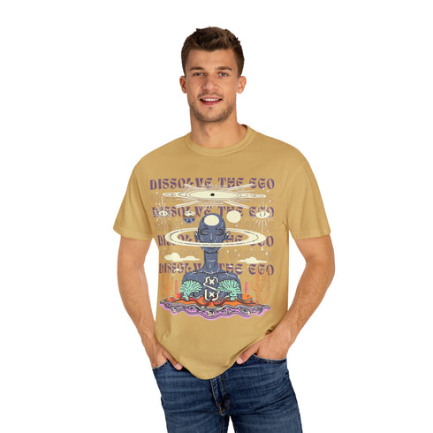 Dissolve The Ego - Unisex Garment-Dyed T-shirt