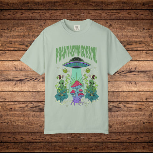 Space Trip - Unisex Garment-Dyed T-shirt