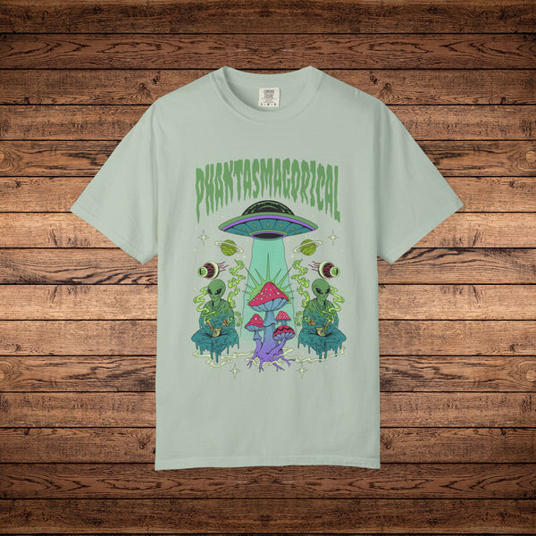 Space Trip - Unisex Garment-Dyed T-shirt