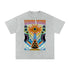 Chakra Vision - Vintage Snow Washed Oversized Cotton T-Shirt