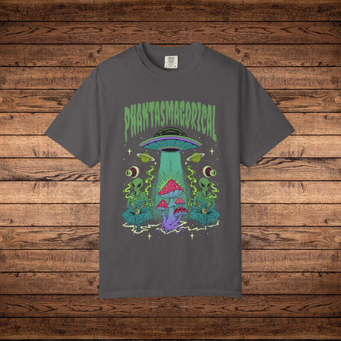 Space Trip - Unisex Garment-Dyed T-shirt