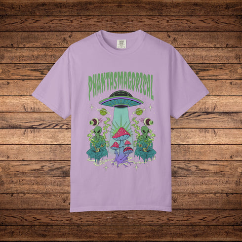 Space Trip - Unisex Garment-Dyed T-shirt