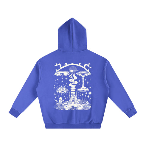 Paradoxical Perspective - Oversize Fleeced Hoodie