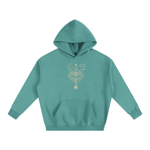 Mystic Signal - Oversize Fleeced Hoodie