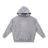 Gray hoodie with geometric design on a white background