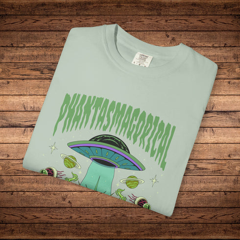 Space Trip - Unisex Garment-Dyed T-shirt