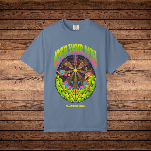 Grow Your Mind - Unisex Garment-Dyed T-shirt