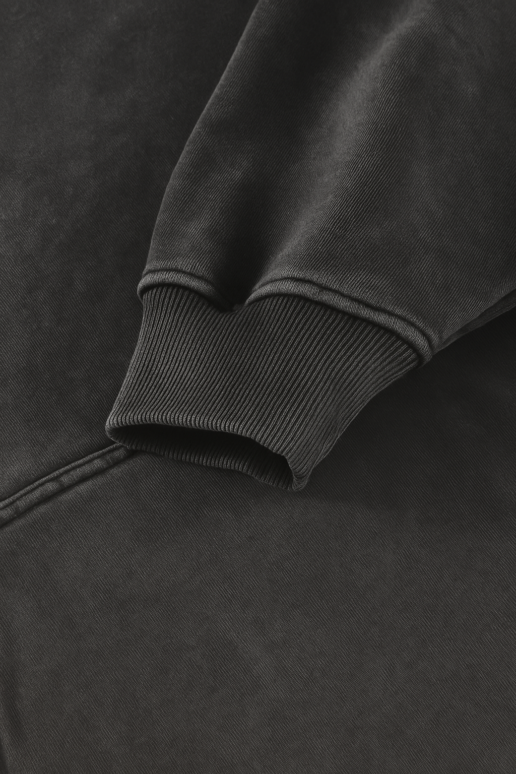 Arcane Inferno - Snow Washed Loose Cotton Hoodie