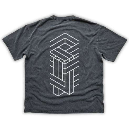 Paradigm - Fluffy Vintage Washed T-Shirt - 250 GSM (NEW)