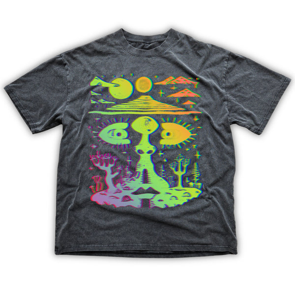 Celestial Drifter - Fluffy Vintage Heavyweight T-Shirt