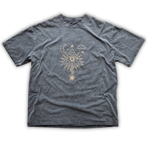 Mystic Signal - Fluffy Vintage Wash Heavyweight Tee (NEW)