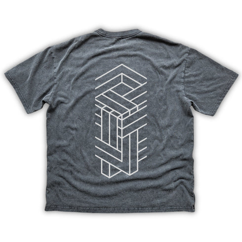 Paradigm - Fluffy Vintage Washed T-Shirt - 250 GSM (NEW)