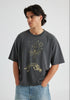 Dimensional Drift Fluffy Vintage Washed T-Shirt - 250 GSM (NEW)