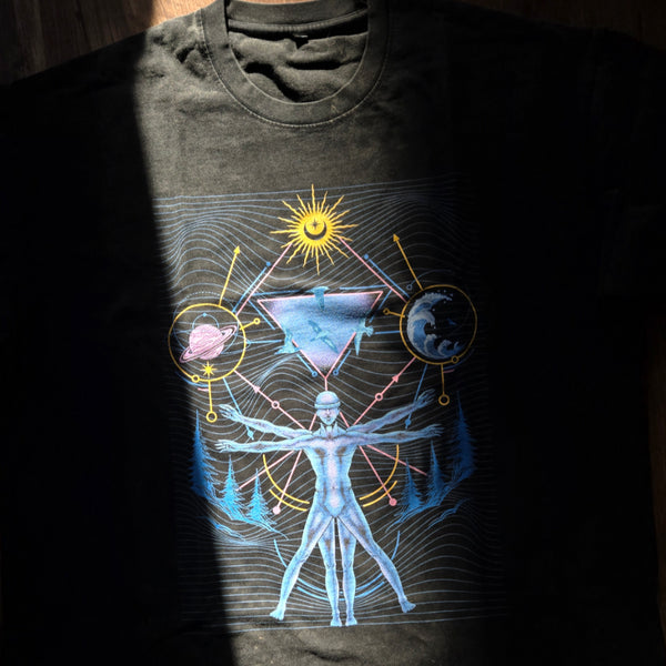 Interconnected - Fluffy Vintage Heavyweight T-Shirt