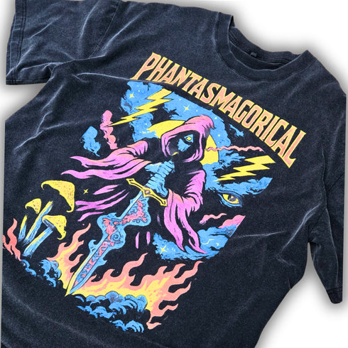 Spectral Knight - Fluffy Vintage Washed T-Shirt - 250 GSM (NEW)